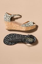 Thumbnail for your product : Toms Leopard Print Platform Wedge