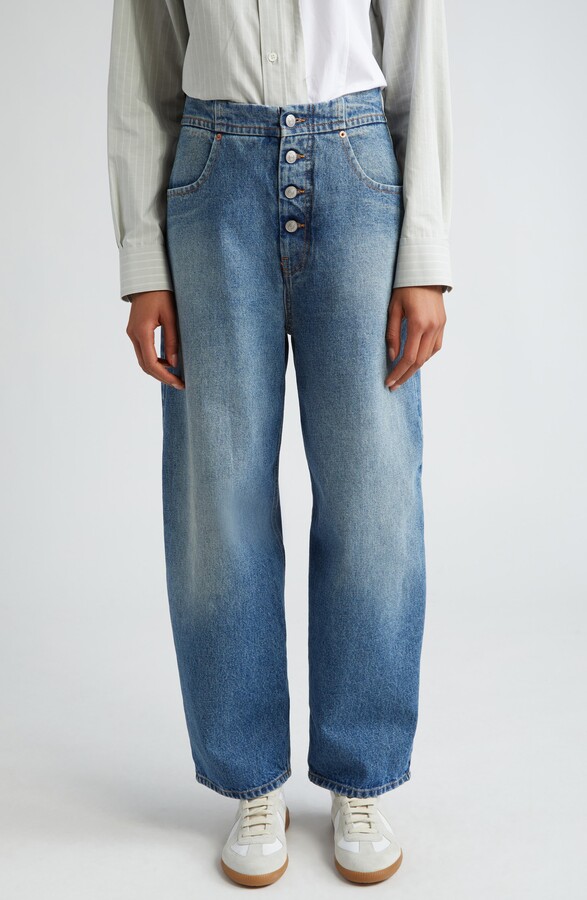 MM6 MAISON MARGIELA Button Fly Balloon Leg Jeans