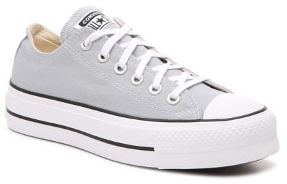 Converse chuck taylor espadrille lift platform ox white sneakers - ShopStyle