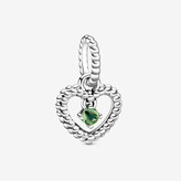 Thumbnail for your product : Pandora August Birthstone Heart Dangle Charm