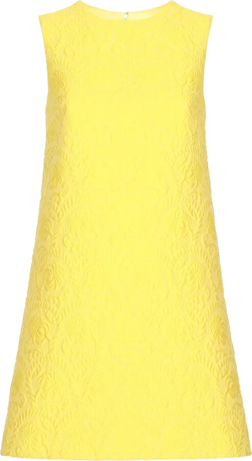 Dolce & Gabbana A-line brocade mini dress