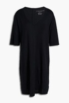 Thumbnail for your product : Majestic Filatures Linen-blend jersey mini dress