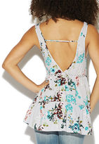Thumbnail for your product : Babydoll Floral Print Top