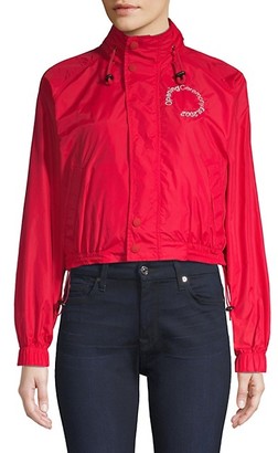 women's unlined nylon windbreaker