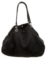 Thumbnail for your product : Helmut Lang Satin Organic Shoulder Bag Black