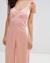 Thumbnail for your product : Fashion Union Jumpsuit In Satin