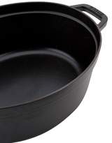 Thumbnail for your product : Staub Black Oval Casserole Dish (31cm)