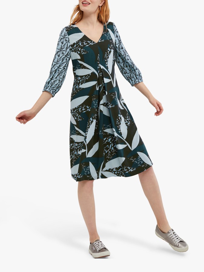 white stuff chile dress navy