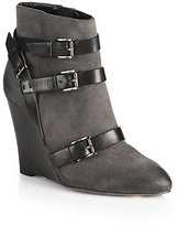 Thumbnail for your product : Rebecca Minkoff Maggie Suede Wedge Boots