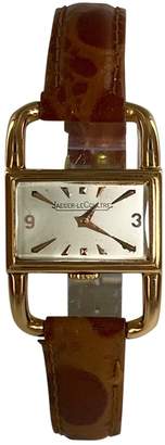 Jaeger-LeCoultre Etrier Brown Pink gold Watches