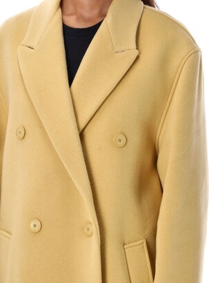 コート Isabel Marant FW23 THEODORE COAT (MA0099FA_A3D19I10ST) Black 'Theodore' double-breasted coat Isabel Marant