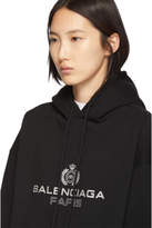 Thumbnail for your product : Balenciaga Black Paris Laurel Hoodie