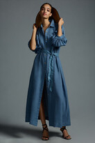 Thumbnail for your product : Maeve Linen Shirt Dress Blue