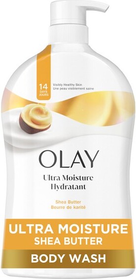 OlayUltraMoistureBodyWashwithPump-SheaButter-33floz