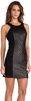 Thumbnail for your product : Milly Studded Leather Dress