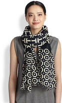 Thumbnail for your product : Tory Burch Fret Tile Scarf