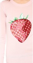 Thumbnail for your product : Markus Lupfer Strawberry Sequin Emma Sweater
