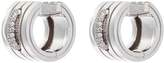 Thumbnail for your product : Roberto Coin 'Portofino' diamond 18k white gold hoop earrings