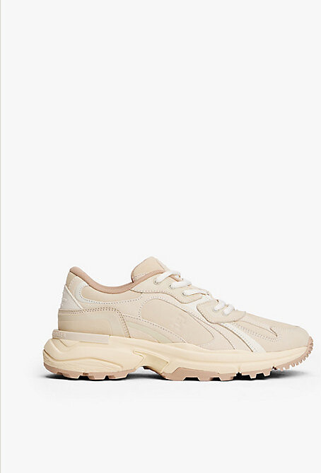 Tommy Hilfiger Leather TH Monogram Trainers ShopStyle