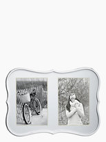 Thumbnail for your product : Kate Spade Crown point double invitation frame
