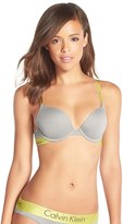 Thumbnail for your product : Calvin Klein 'Dual Tone Natural Lift' Convertible Underwire T-Shirt Bra