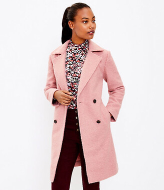 loft purple coat