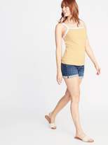 Thumbnail for your product : Old Navy Semi-Fitted Rib-Knit Striped Tank for Women