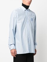 Thumbnail for your product : Etro embroidered-Pegaso button-up shirt