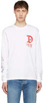Thumbnail for your product : Diesel White T-Joe-LS-QA T-Shirt