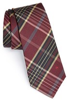 Thumbnail for your product : Alexander McQueen Woven Silk & Cotton Tie