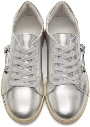 Versus Silver Safety Pin Sneakers