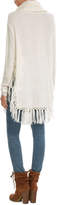 Thumbnail for your product : Mes Demoiselles Fringed Turtleneck Pullover with Alpaca