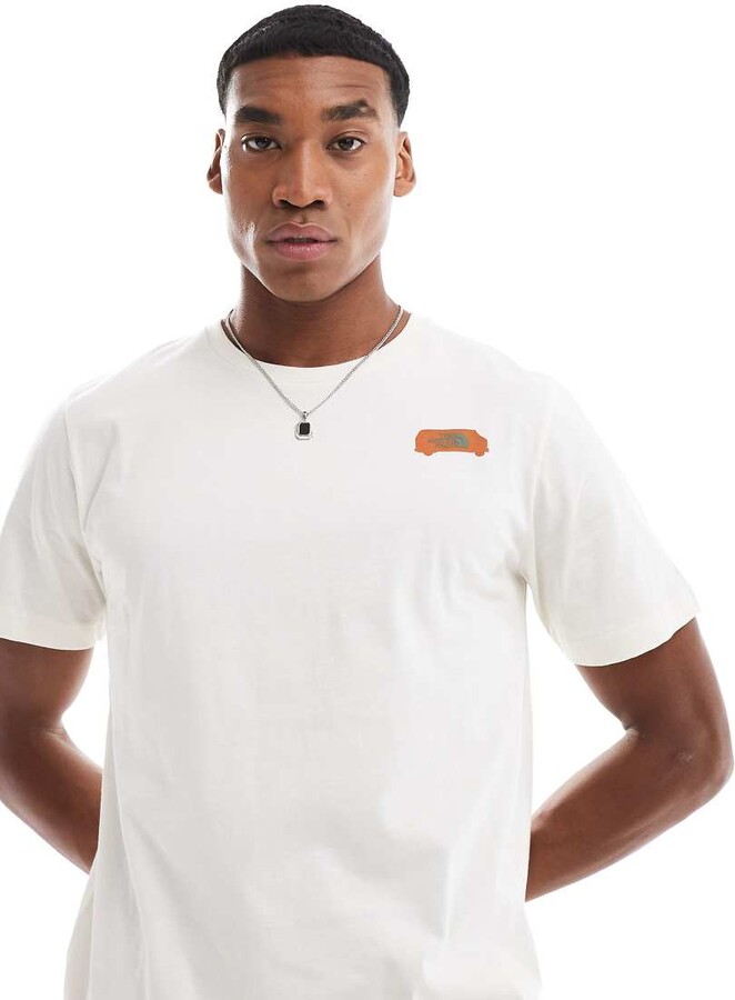 The North Face Outdoor Graphic Tee in off-white