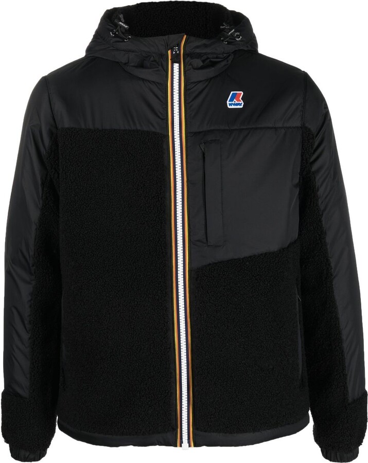 KWay LogoEmbroidered Hooded Jacket ShopStyle