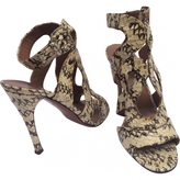 Thumbnail for your product : Alaia Beige Exotic leathers Sandals