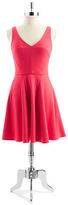 Thumbnail for your product : ABS by Allen Schwartz Plus V-Neck A-line Dress