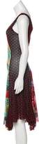 Thumbnail for your product : Fuzzi Abstract Print Midi Dress
