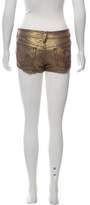 Thumbnail for your product : Dolce & Gabbana Linen-Blend Mini Shorts