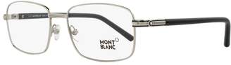 Montblanc Mont Blanc Glasses Frames 0530 016 Shiny Palladium Black