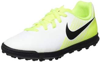 Nike Unisex Kids' Magista Ola II TF Football Boots, (White/Black/Volt/Pure Platinum), 5UK Child