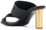 Thumbnail for your product : Ferragamo flower heel sandals