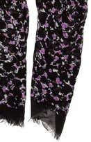 Thumbnail for your product : Marc by Marc Jacobs Floral Modal Scarf w/ Tags