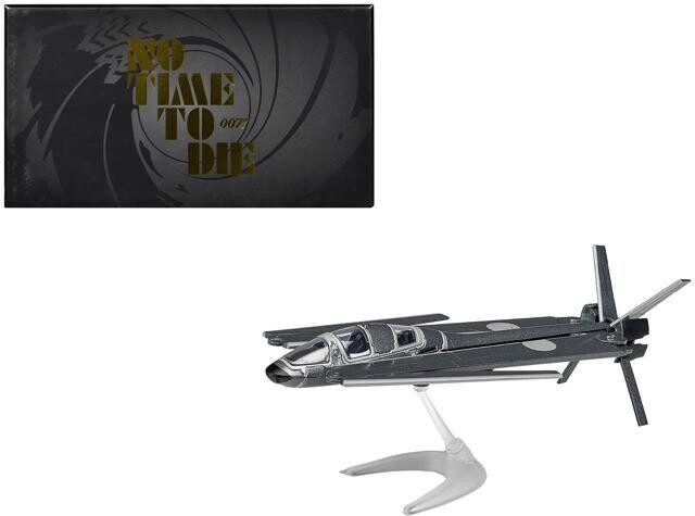 Corgi Q Glider Gray Metallic James Bond 007 'No Time To Die' (2021) Movie Diecast Model