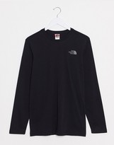 Thumbnail for your product : The North Face Easy long sleeve t-shirt in black
