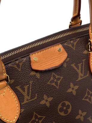 Pre-owned Louis Vuitton 2016 Monogram Turenne Pm Handbag In Brown