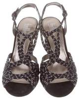 Thumbnail for your product : Belle by Sigerson Morrison Raffia Multistrap Sandals