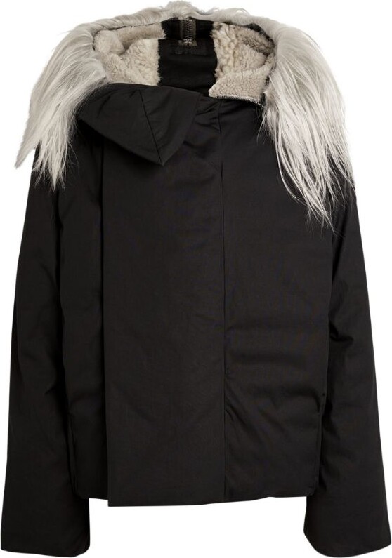 Rick Owens Secret Parka Jacket - ShopStyle Outerwear