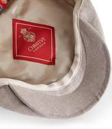 Thumbnail for your product : Reiss BALMORAL LINEN FLAT CAP Stone