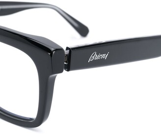 Brioni Rectangular Frame Glasses