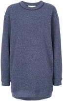 Thumbnail for your product : See by Chloe Oversized marl sweatshirt